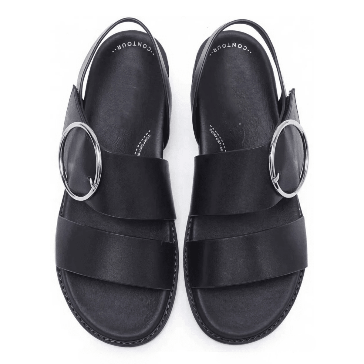 ASGI Women's Annalise II Black Leather - 9036396 - Tip Top Shoes of New York