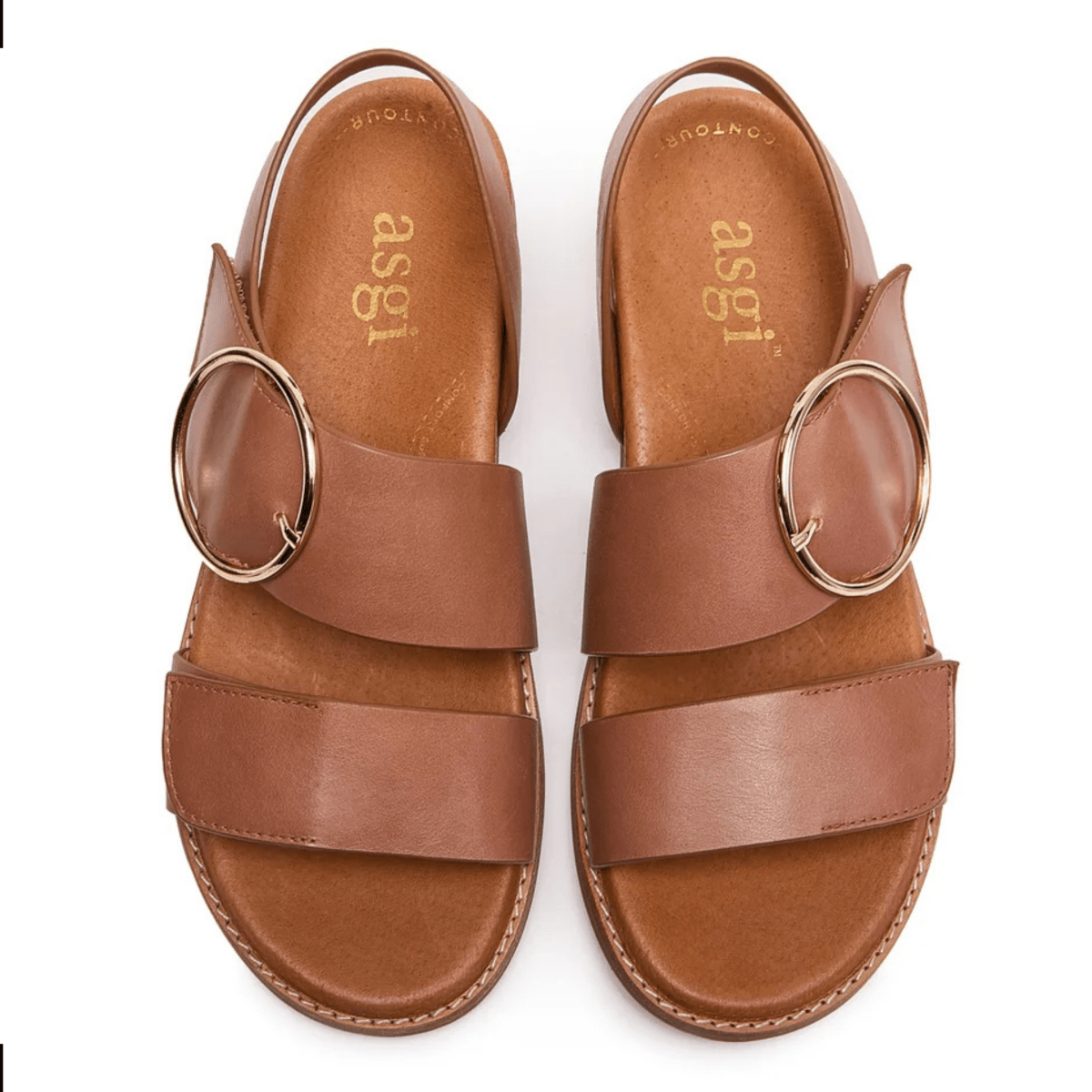 ASGI Women's Annalise II Tan Leather - 9036404 - Tip Top Shoes of New York