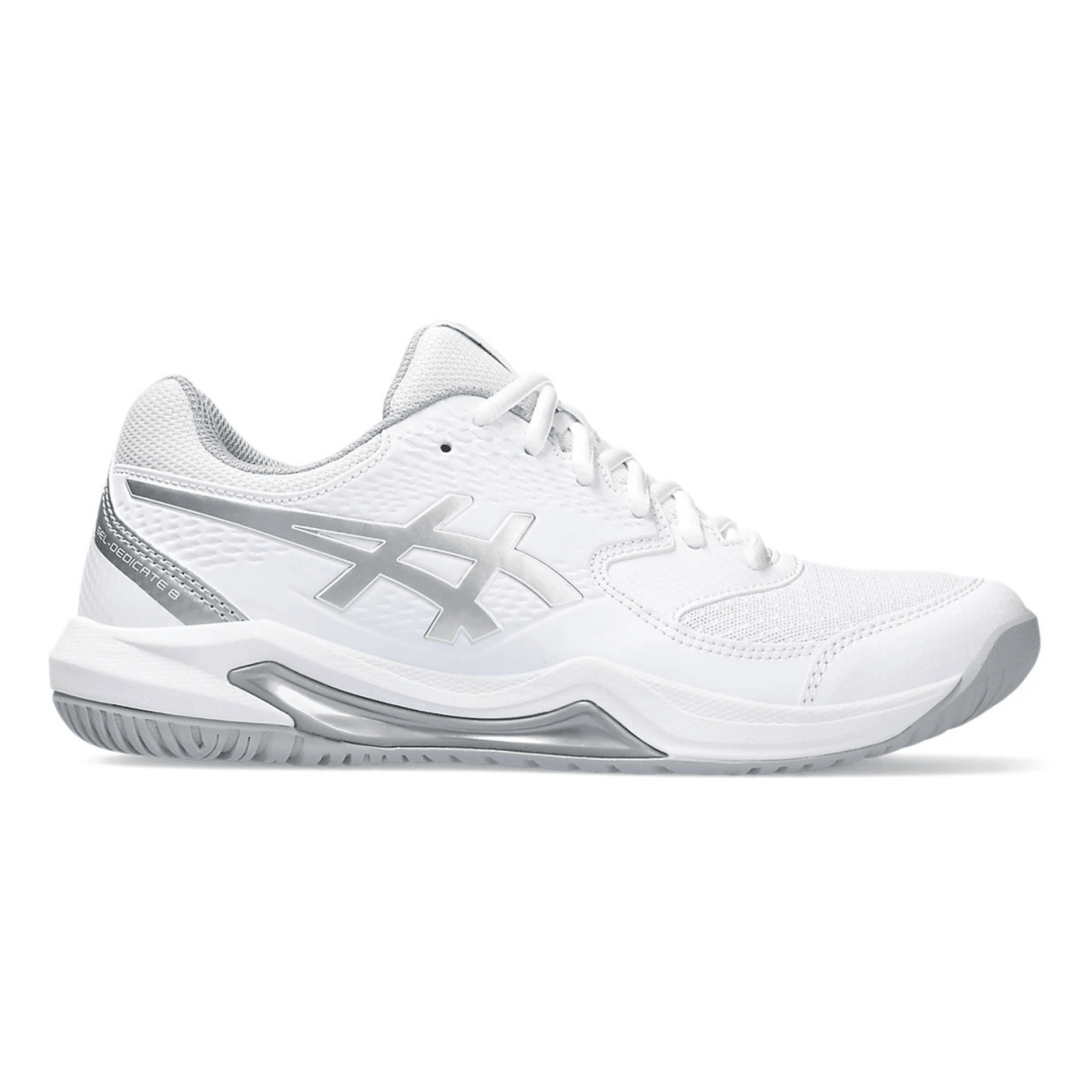 Asics Women's Gel - Dedicate 8 White/Pure Silver - 11021567 - Tip Top Shoes of New York