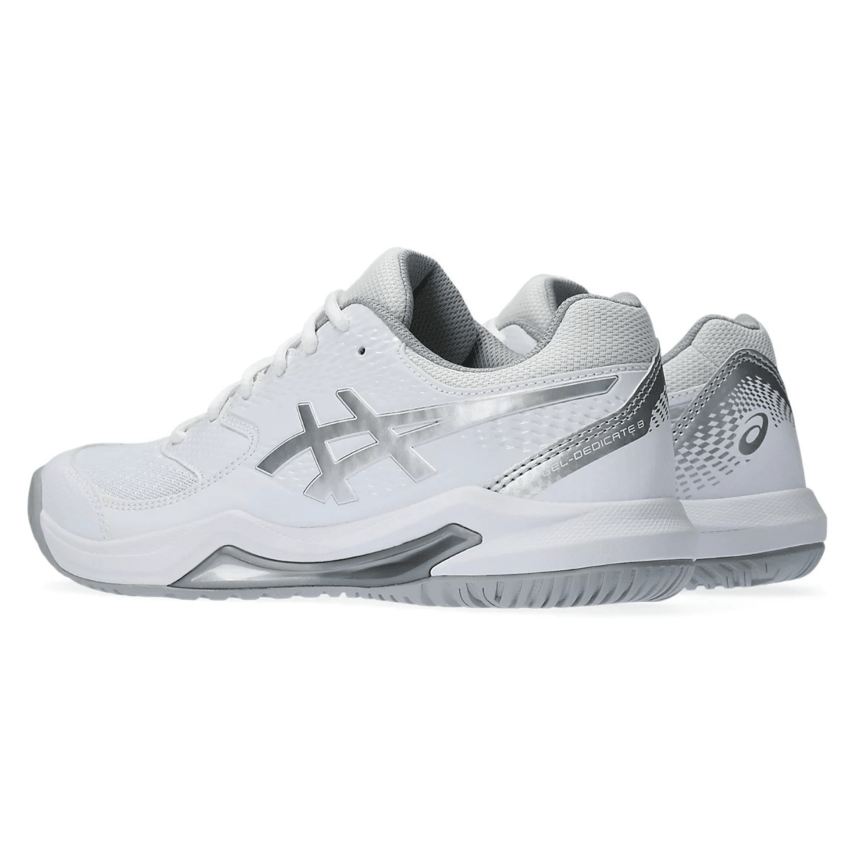 Asics Women's Gel - Dedicate 8 White/Pure Silver - 11021567 - Tip Top Shoes of New York