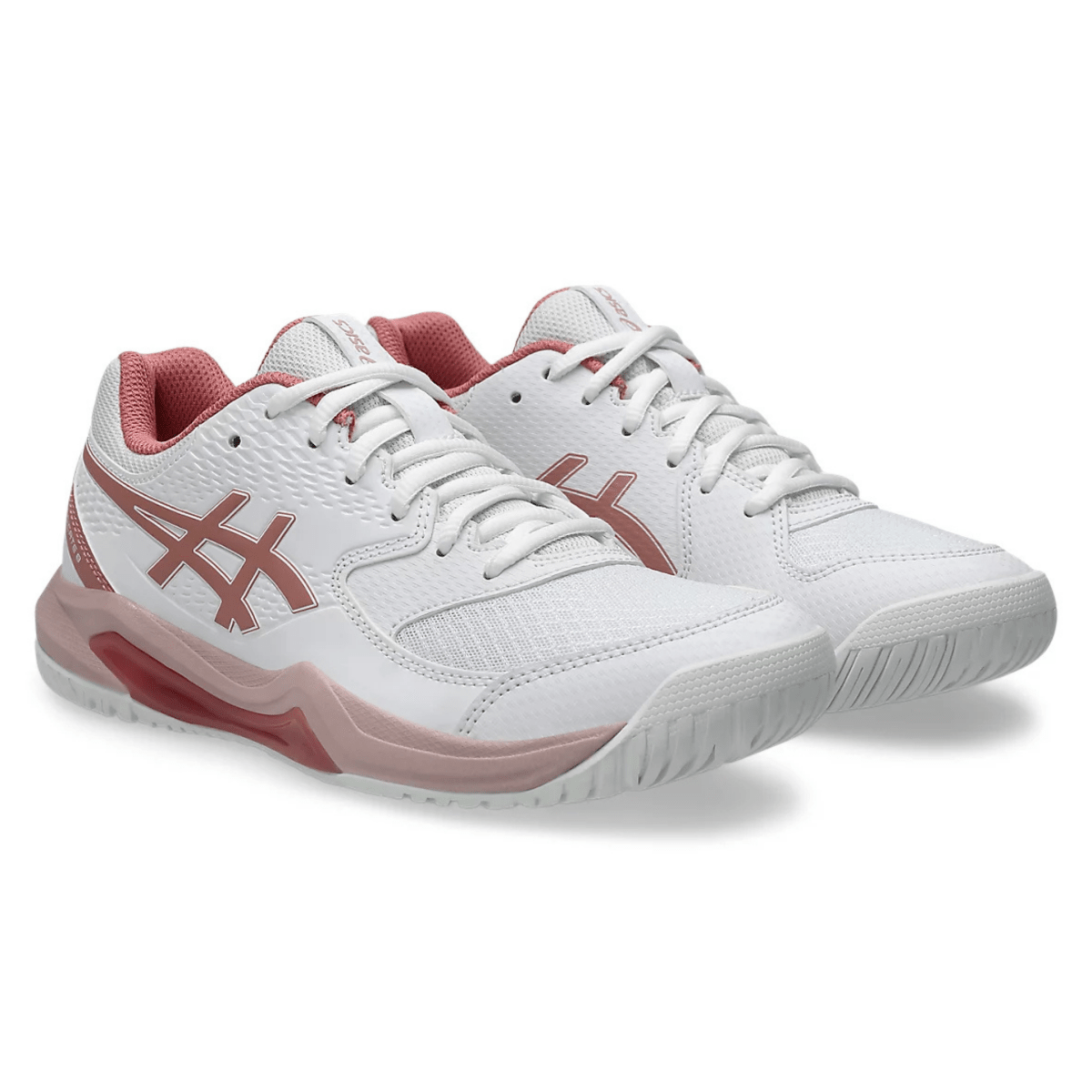 Asics Women's Gel - Dedicate 8 White/Rose Rouge - 11021581 - Tip Top Shoes of New York