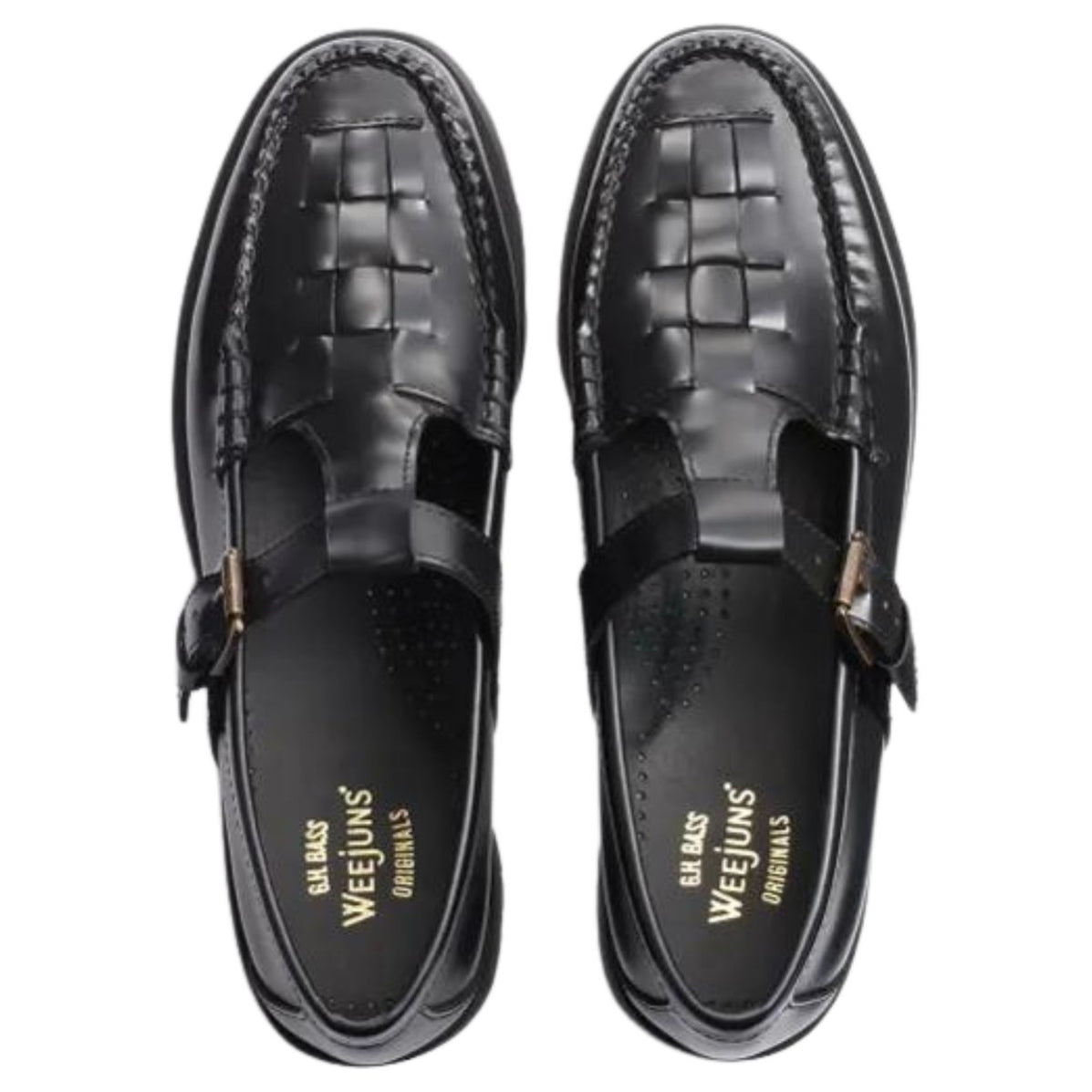 Bass Women's Fisherman Mary Jane Black — Tip Top Shoes of New York