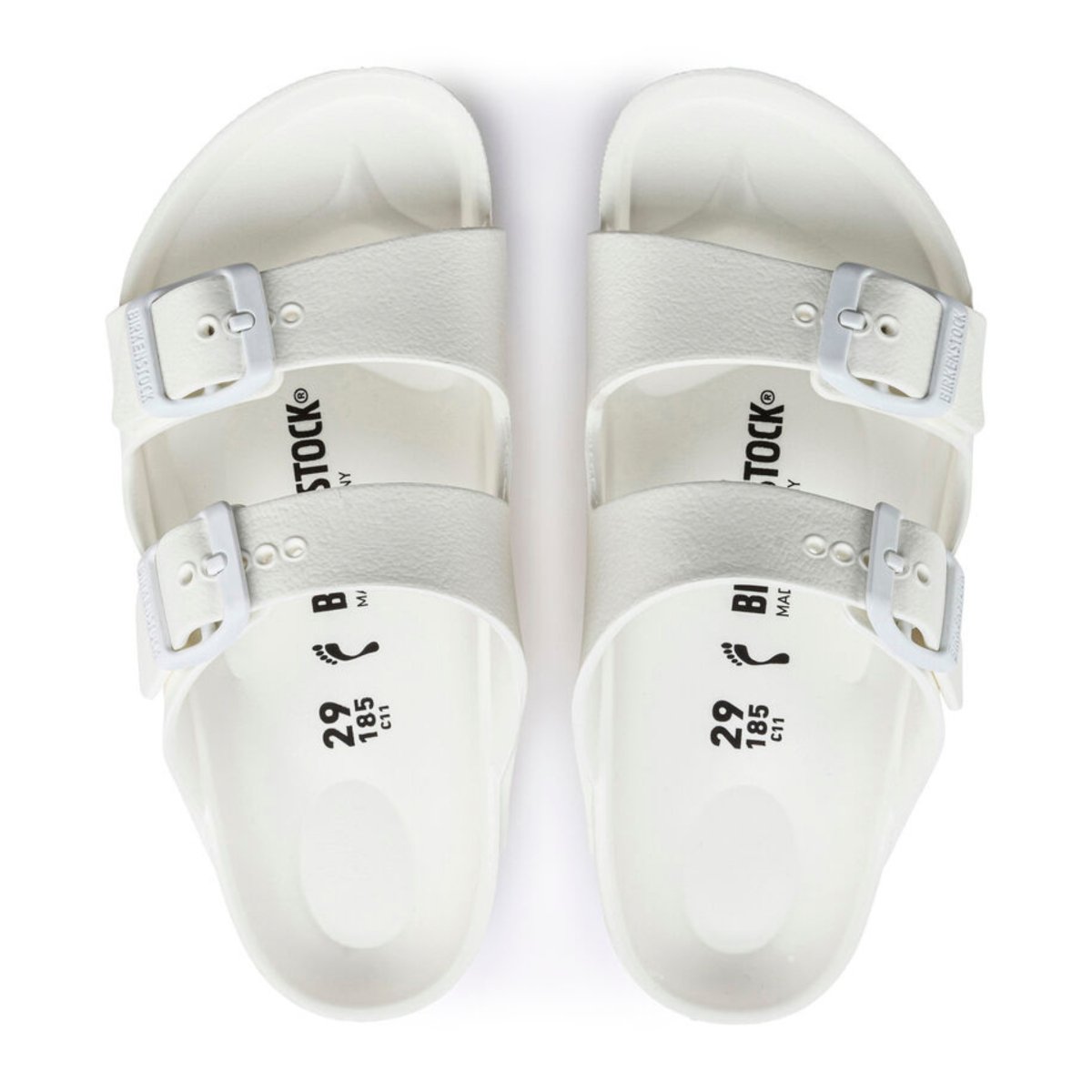 Birkenstock Girl's (Sizes 35-36) Arizona White EVA - 1082136 - Tip Top Shoes of New York
