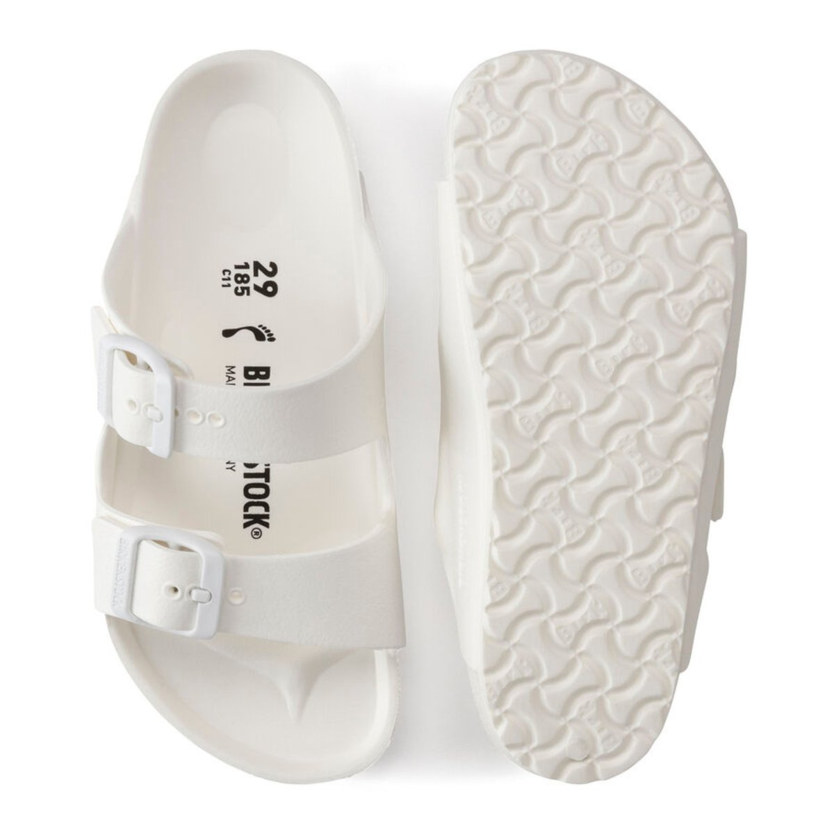 Birkenstock Girl's (Sizes 35-36) Arizona White EVA - 1082136 - Tip Top Shoes of New York