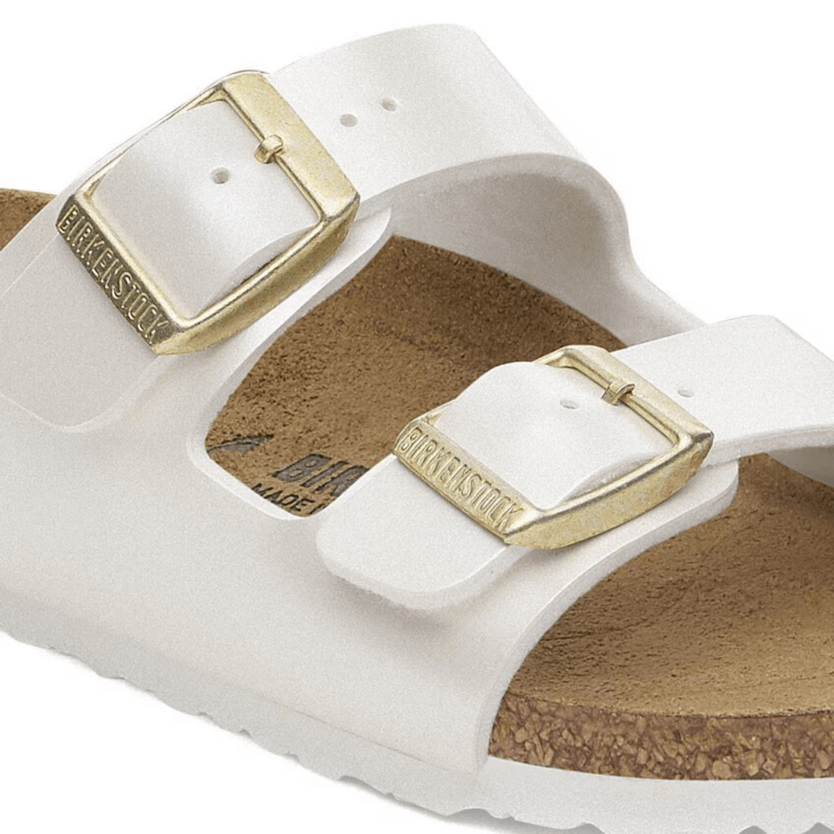 Birkenstock Kid's Arizona Birko - Flor Electric Metallic Pearl - 1094188 - Tip Top Shoes of New York