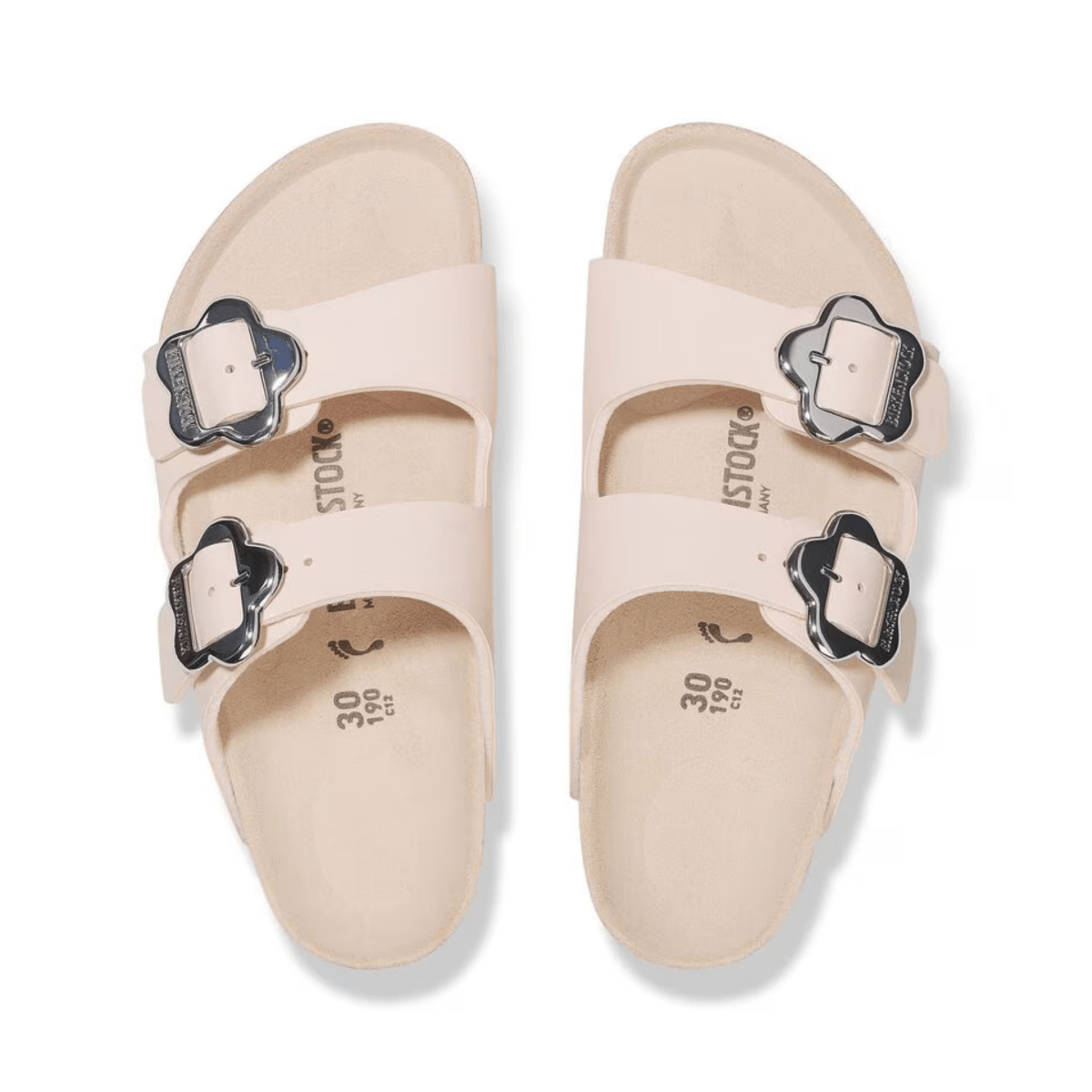 Birkenstock Kid's Arizona Flowers Birko - Flor Light Rose - 1094207 - Tip Top Shoes of New York