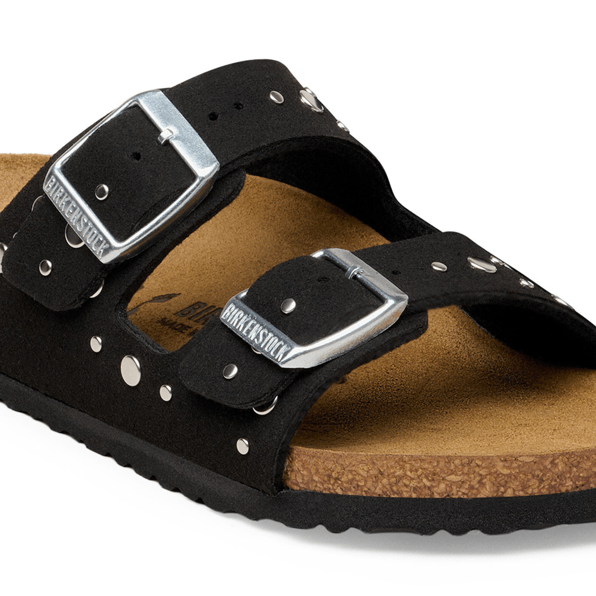 Birkenstock Kids Arizona Rivets Soft Birki Black - 1104711 - Tip Top Shoes of New York