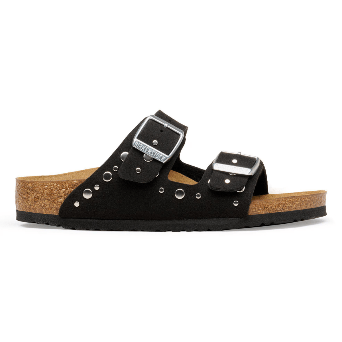 Birkenstock Kids Arizona Rivets Soft Birki Black - 1104711 - Tip Top Shoes of New York