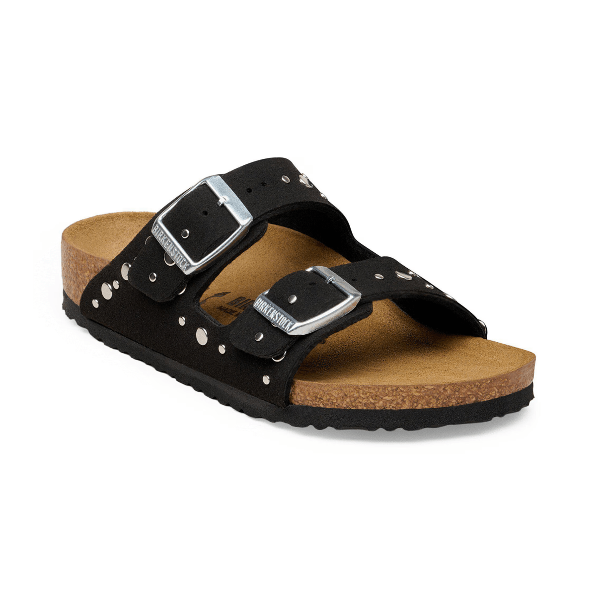 Birkenstock Kids Arizona Rivets Soft Birki Black - 1104711 - Tip Top Shoes of New York