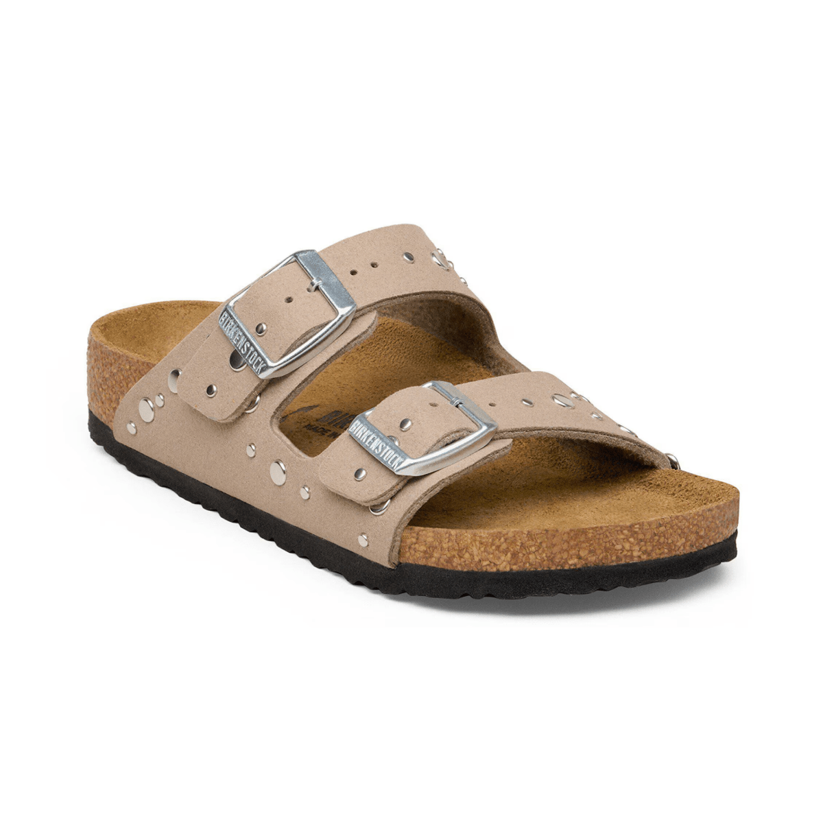 Birkenstock Kids Arizona Rivets Soft Birki Grey Taupe - 1104701 - Tip Top Shoes of New York
