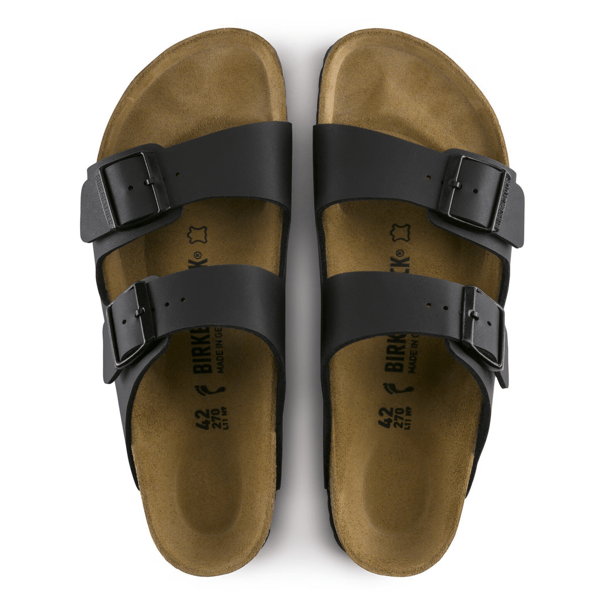 Birkenstock Men's Arizona Birko-Flor Black - 11036353 - Tip Top Shoes of New York