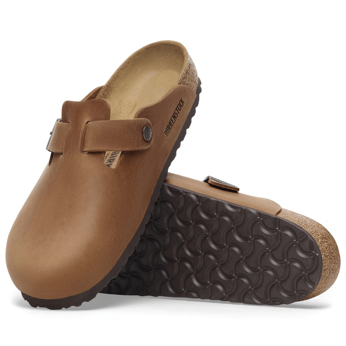 Birkenstock Men's Boston Cognac Oiled Leather - 11025147 - Tip Top Shoes of New York