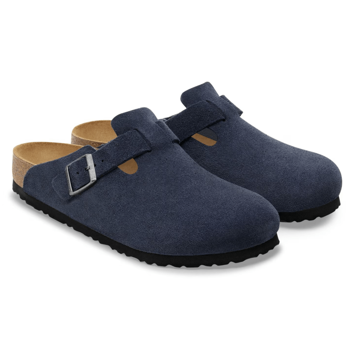 Birkenstock Men's Boston New Navy Suede - 9023357 - Tip Top Shoes of New York