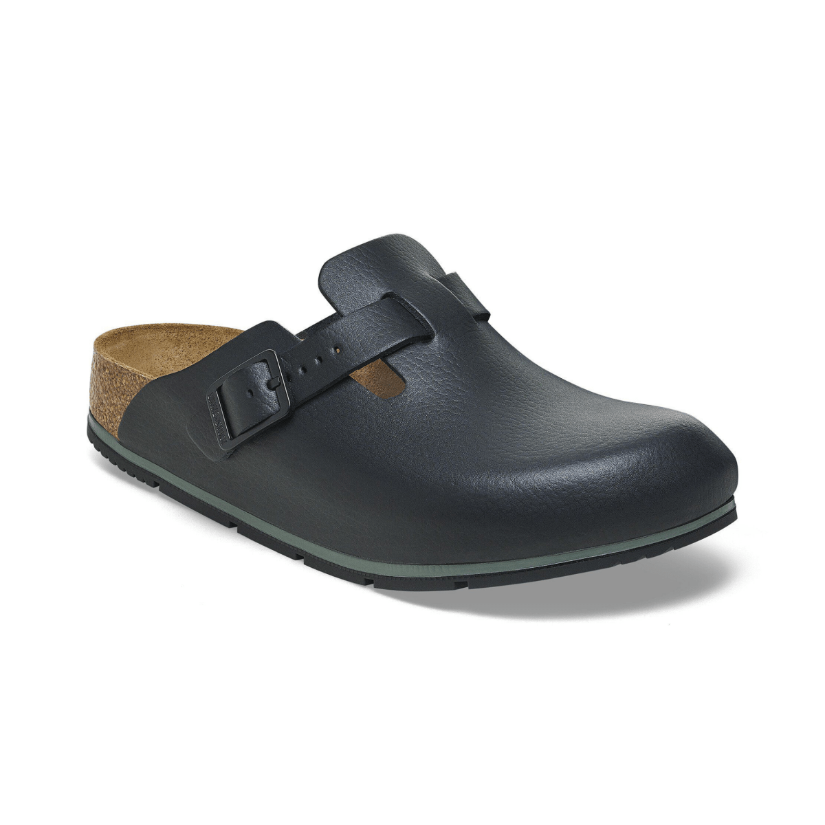 Birkenstock Men's Boston Pro Black Leather - 11017527 - Tip Top Shoes of New York