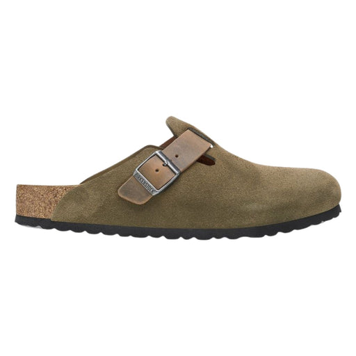 Birkenstock Men's Boston Thyme Suede/Oiled Leather - 9019174 - Tip Top Shoes of New York