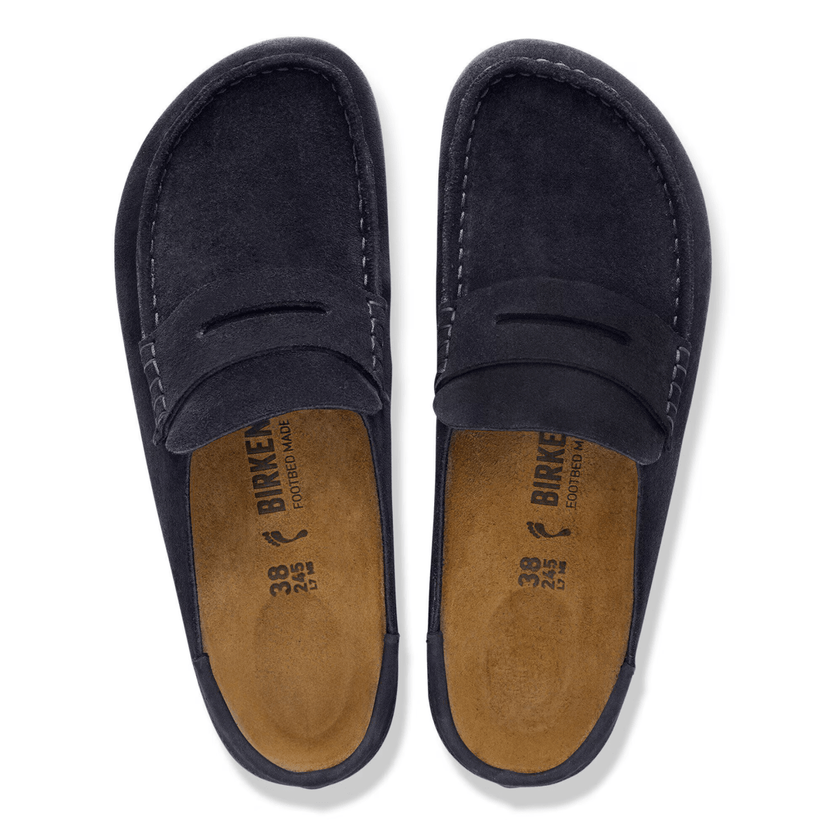 Birkenstock Men's Naples Wrapped Navy Midnight Suede - 9033299 - Tip Top Shoes of New York
