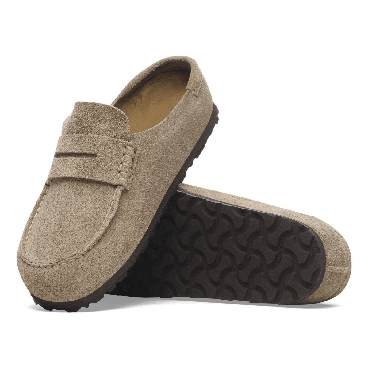Birkenstock Men's Naples Wrapped Taupe/Tan Suede Leather - 9033293 - Tip Top Shoes of New York