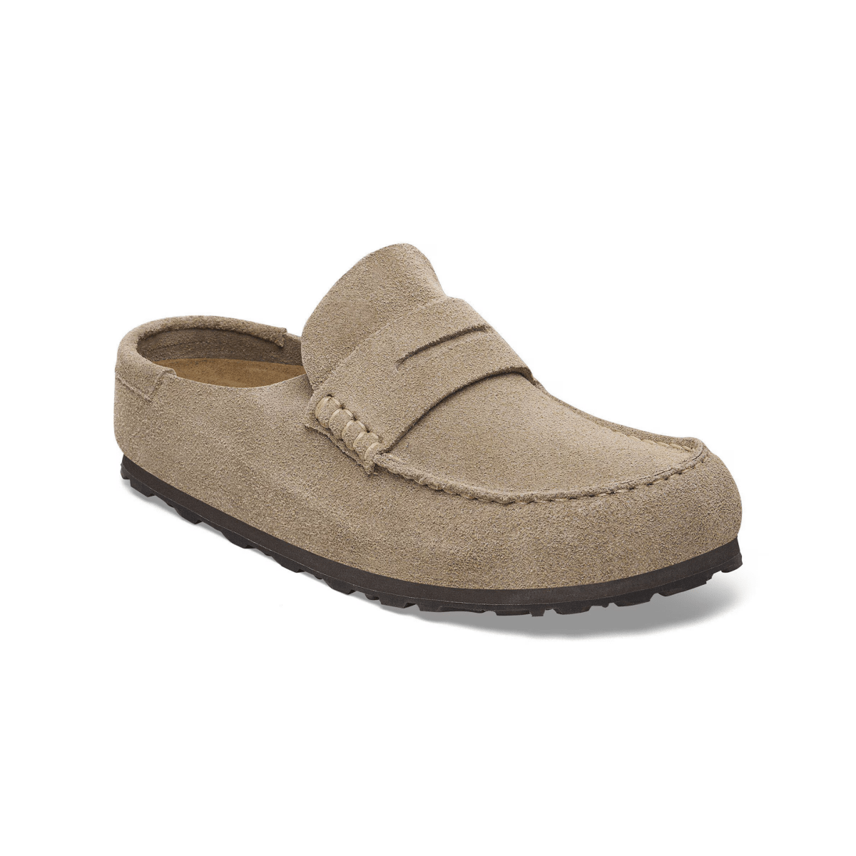 Birkenstock Men's Naples Wrapped Taupe/Tan Suede Leather - 9033293 - Tip Top Shoes of New York