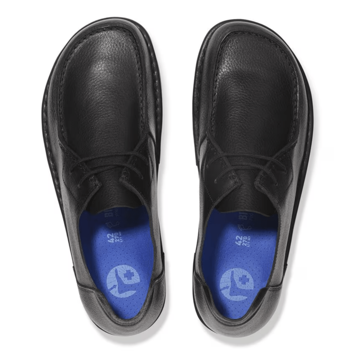 Birkenstock Men's Utti Lace Black Leather - 9019773 - Tip Top Shoes of New York