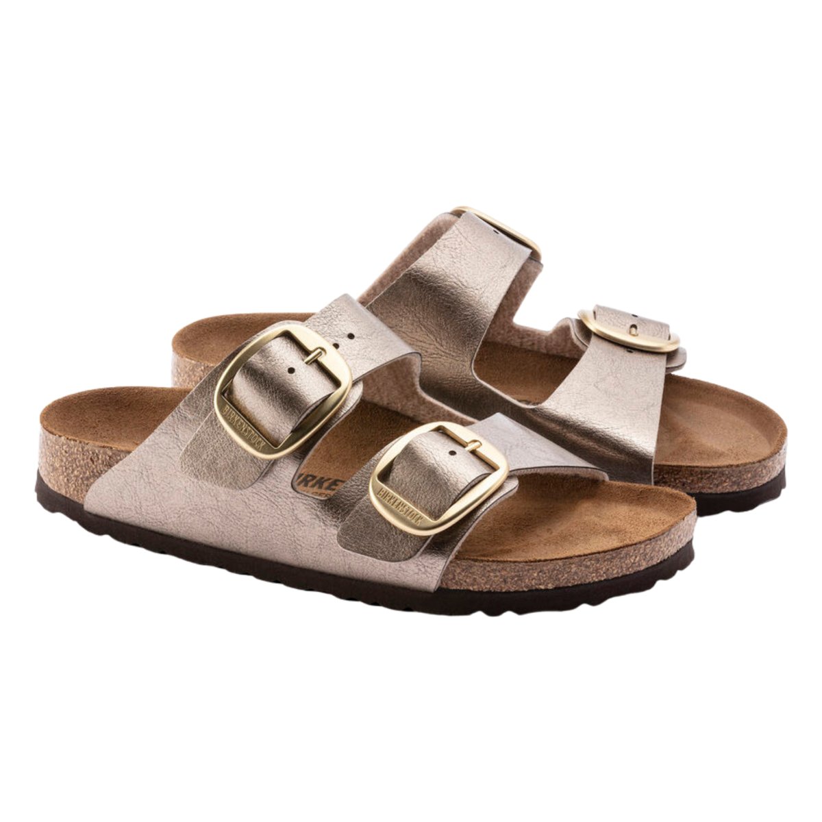 Birkenstock Women's Arizona Big Buckle Birko-Flor Graceful Taupe - 9019258 - Tip Top Shoes of New York