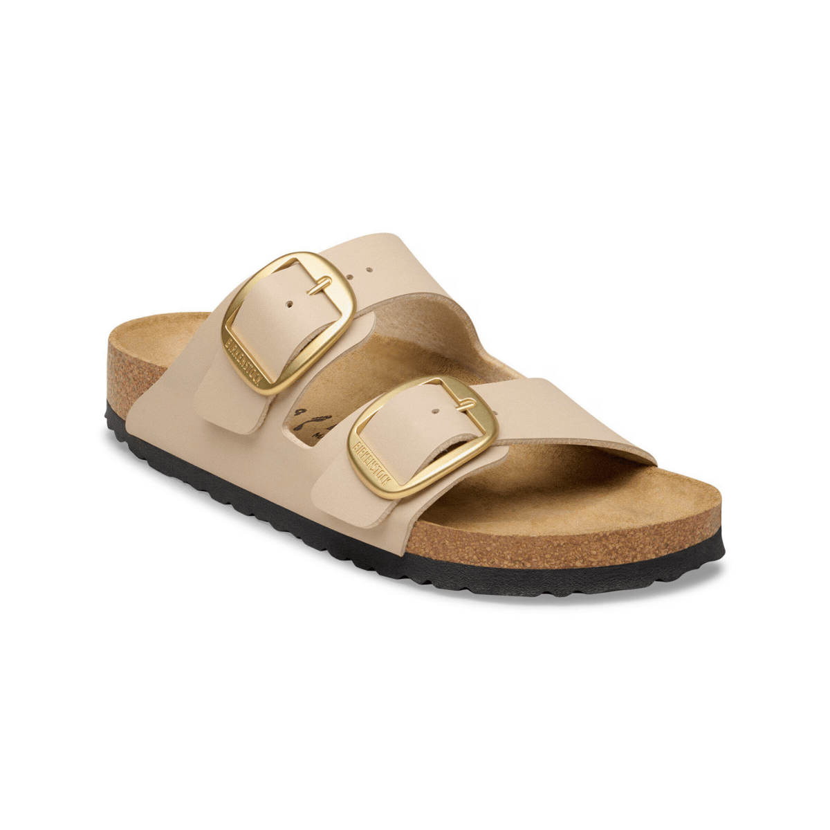 Birkenstock Women's Arizona Big Buckle Birko-Flor Sandcastle Leather - 9033349 - Tip Top Shoes of New York
