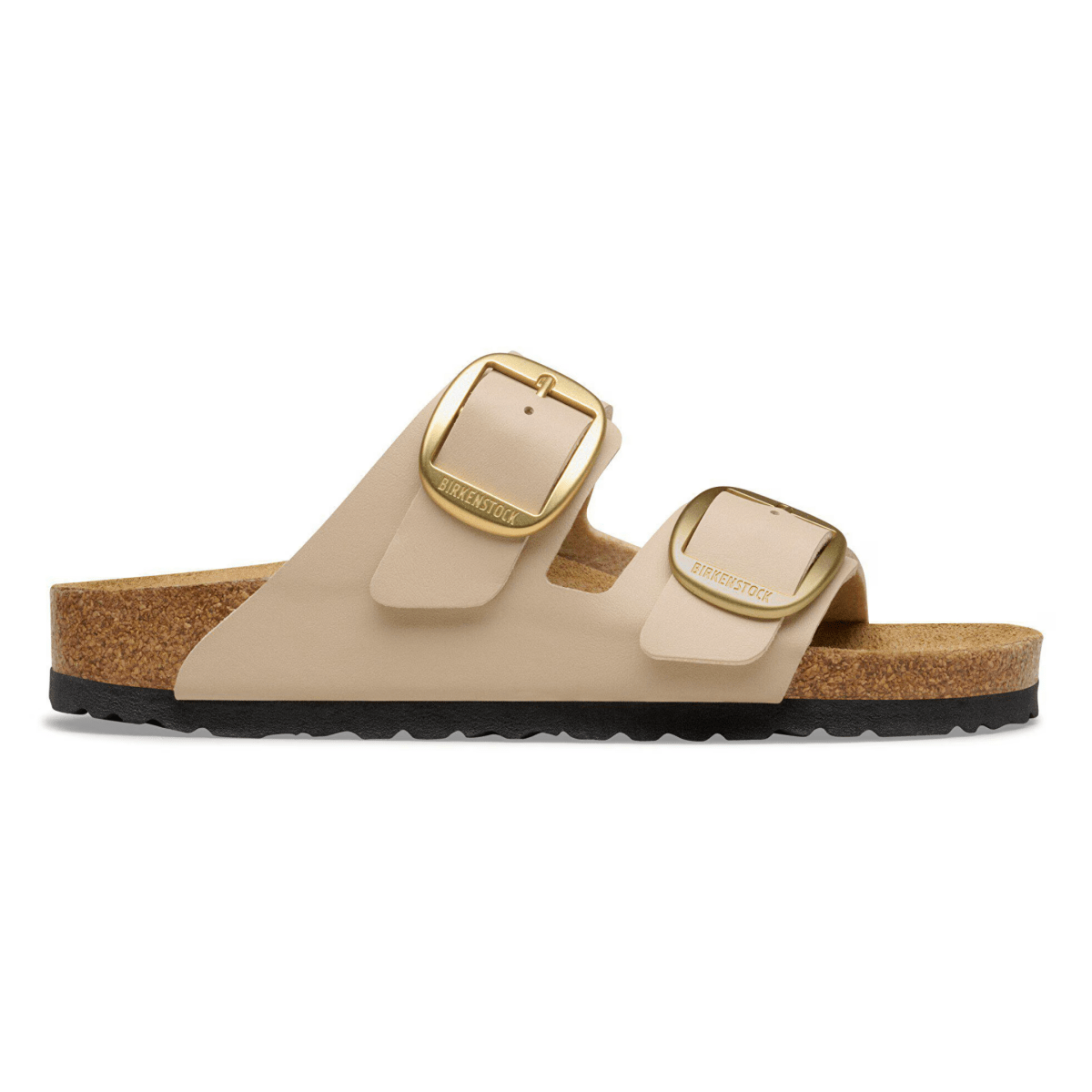 Birkenstock Women's Arizona Big Buckle Birko-Flor Sandcastle Leather - 9033349 - Tip Top Shoes of New York