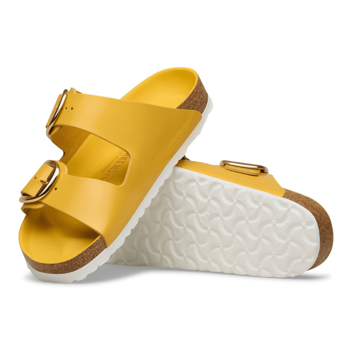 Birkenstock Women's Arizona Big Buckle High-Shine Ochre - 9028914 - Tip Top Shoes of New York