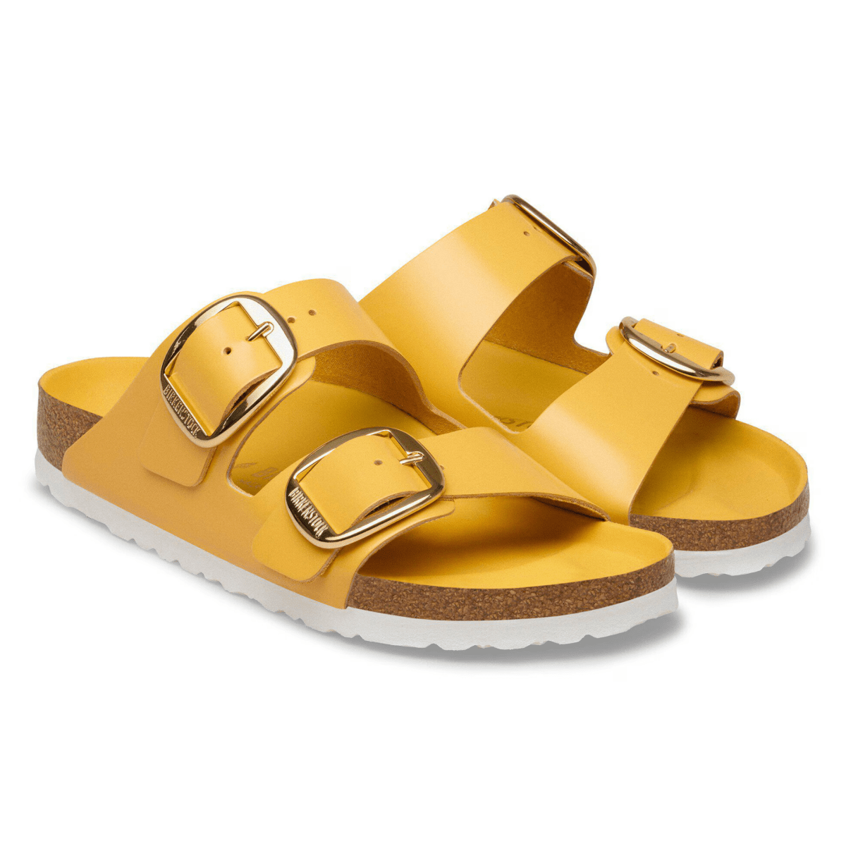 Birkenstock Women's Arizona Big Buckle High-Shine Ochre - 9028914 - Tip Top Shoes of New York