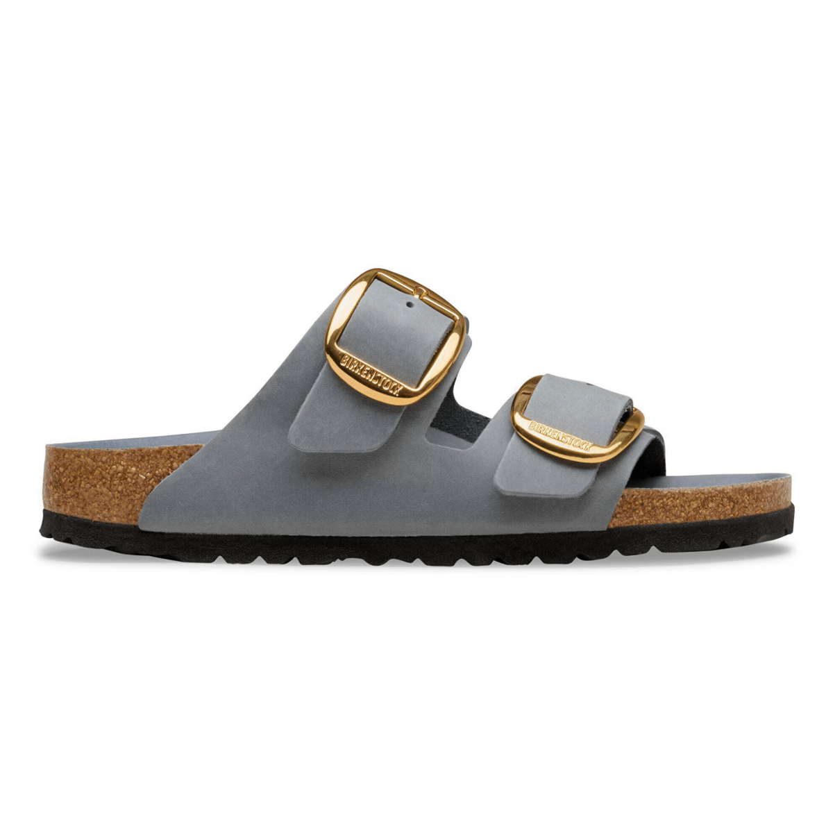 Birkenstock Women's Arizona Big Buckle Oiled Leather Basalt Grey - 9028935 - Tip Top Shoes of New York