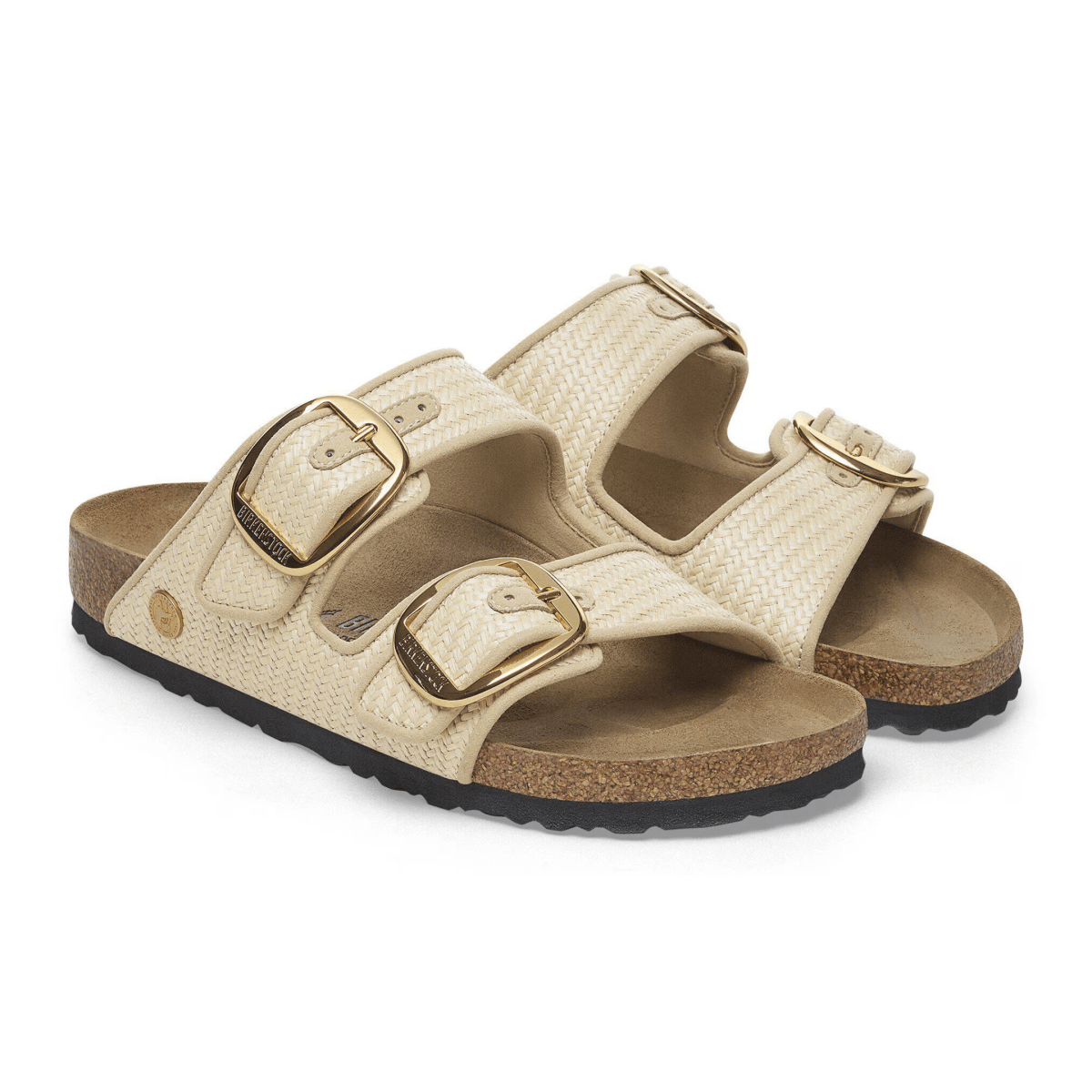 Birkenstock Women's Arizona Big Buckle Raffia Natural - 9028963 - Tip Top Shoes of New York