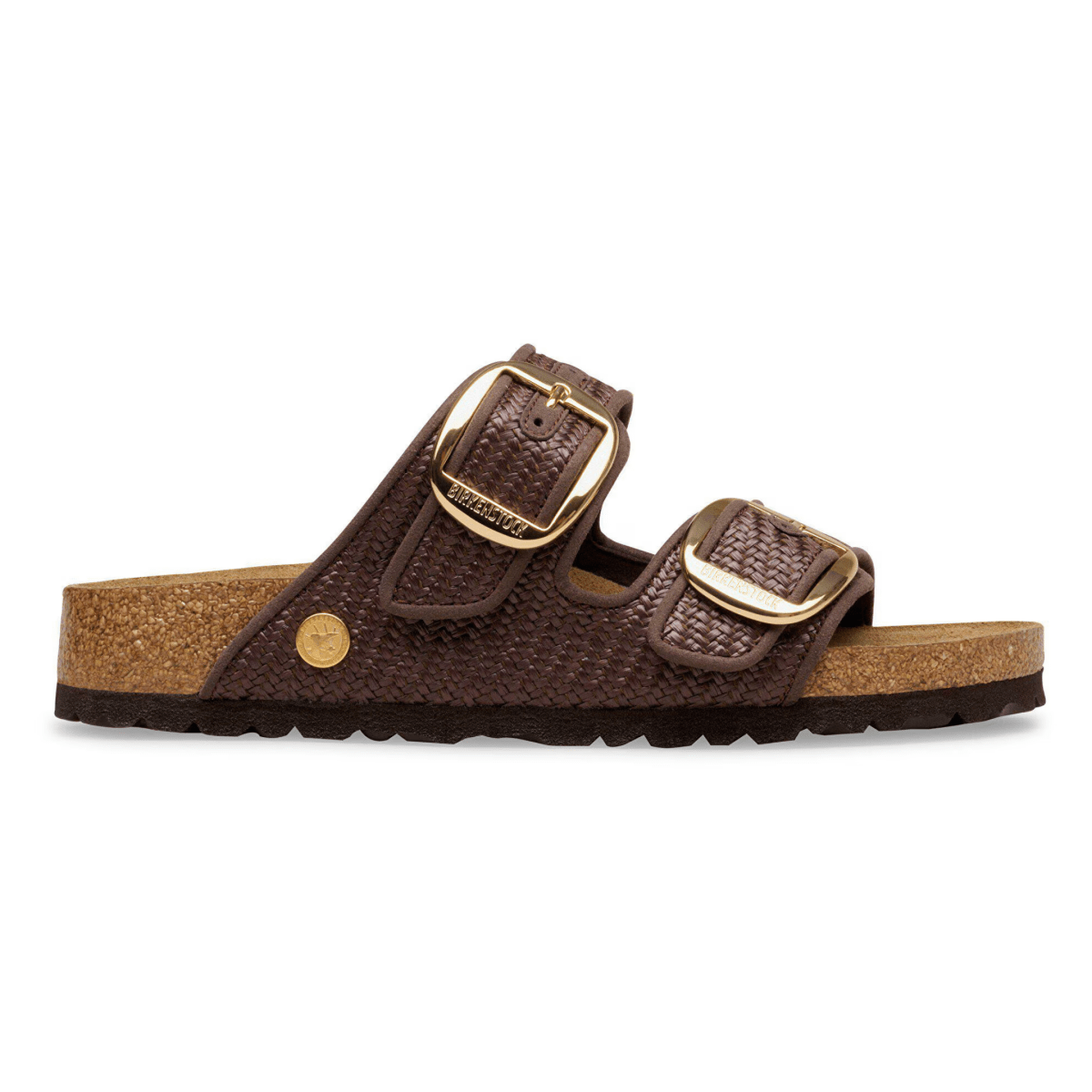 Birkenstock Women's Arizona Big Buckle Textile Raffia Carafe - 9028956 - Tip Top Shoes of New York