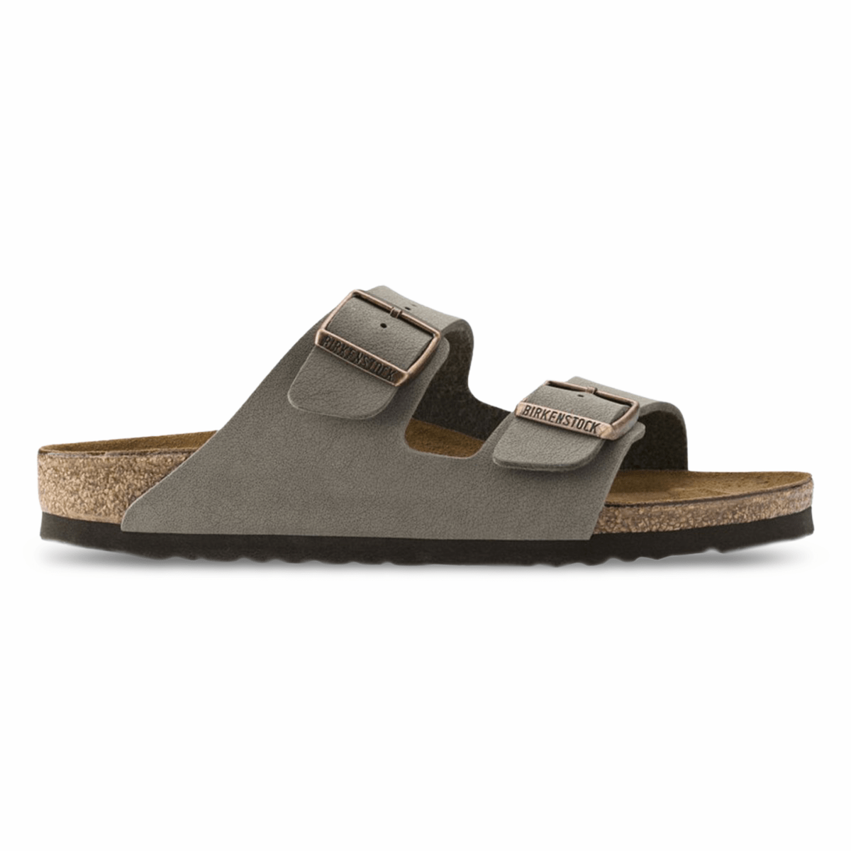 Birkenstock Women's Arizona Birkibuc Stone - 9016646 - Tip Top Shoes of New York