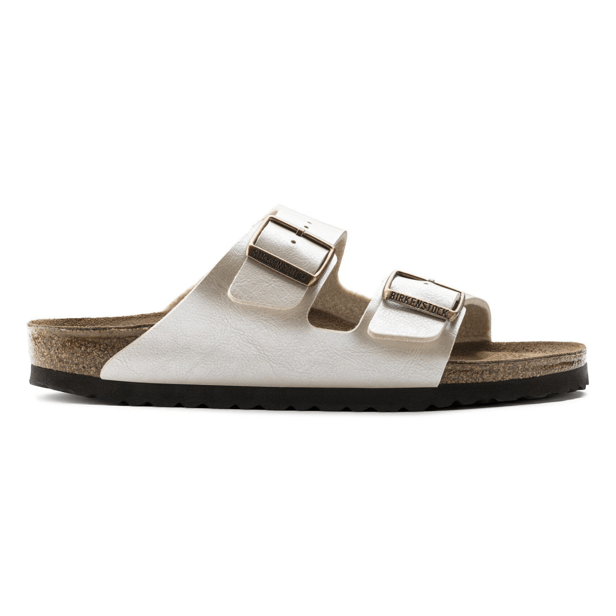Birkenstock Women's Arizona Birko-Flor Graceful Pearl White - 9033356 - Tip Top Shoes of New York