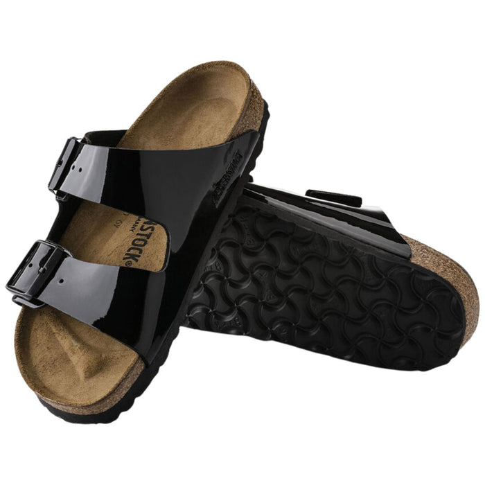 Birkenstock Women's Arizona Birko-Flor Patent Black - 9013587 - Tip Top Shoes of New York