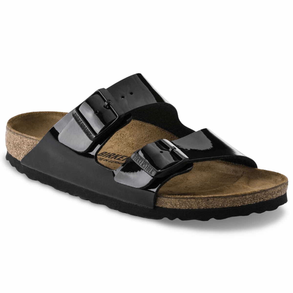 Birkenstock Women's Arizona Birko - Flor Patent Black - 9013587 - Tip Top Shoes of New York