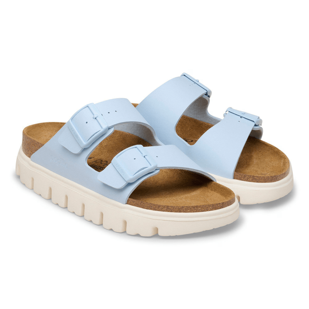 Birkenstock Women's Arizona Chunky Birko - Flor Baby Blue - 9028781 - Tip Top Shoes of New York