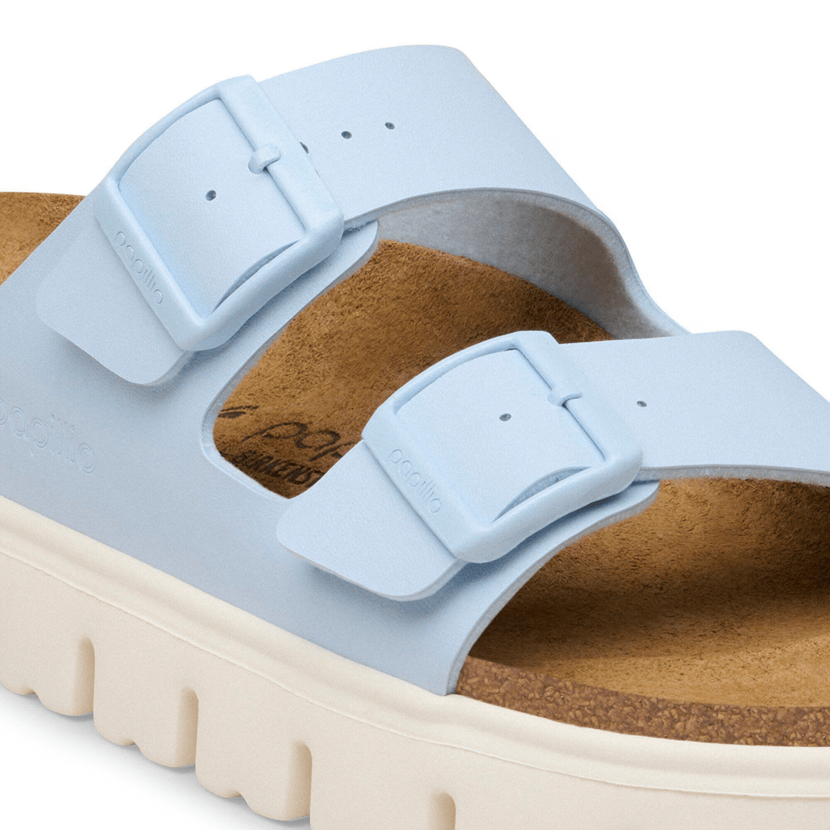 Birkenstock Women's Arizona Chunky Birko - Flor Baby Blue - 9028781 - Tip Top Shoes of New York