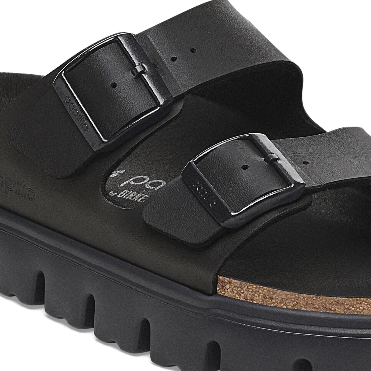 Birkenstock Women's Arizona Chunky Birko - Flor Black/Black - 9028788 - Tip Top Shoes of New York
