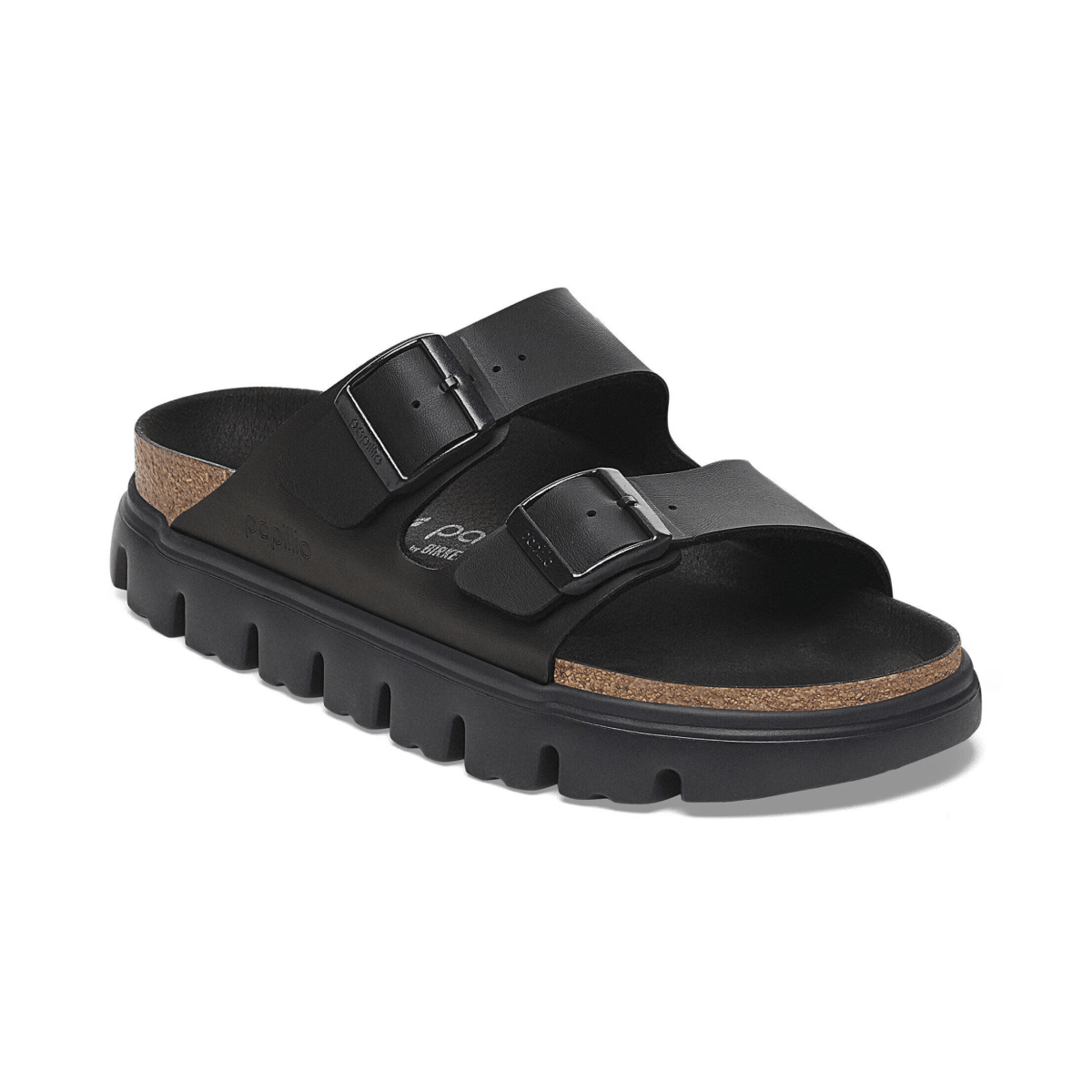 Birkenstock Women's Arizona Chunky Birko - Flor Black/Black - 9028788 - Tip Top Shoes of New York