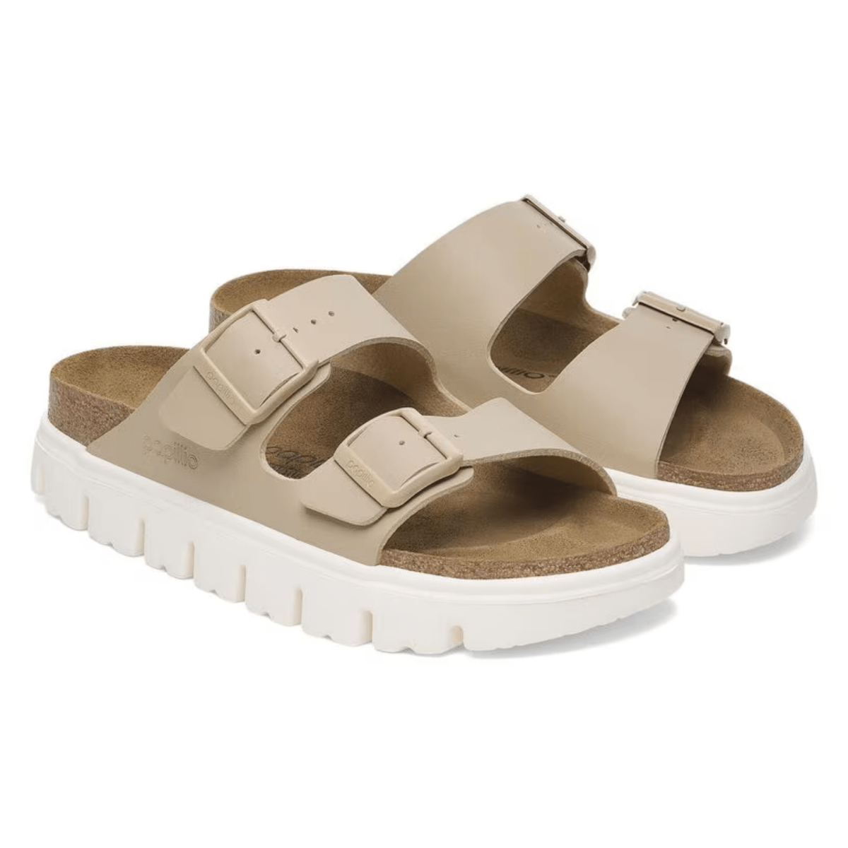Birkenstock Women's Arizona Chunky Birko - Flor Sandcastle - 9020119 - Tip Top Shoes of New York