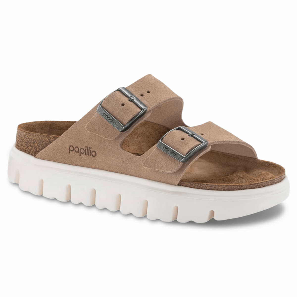 Birkenstock Women's Arizona Chunky Warm Sand Suede - 9013629 - Tip Top Shoes of New York