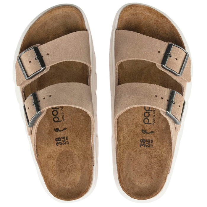 Birkenstock Women's Arizona Chunky Warm Sand Suede - 9013629 - Tip Top Shoes of New York