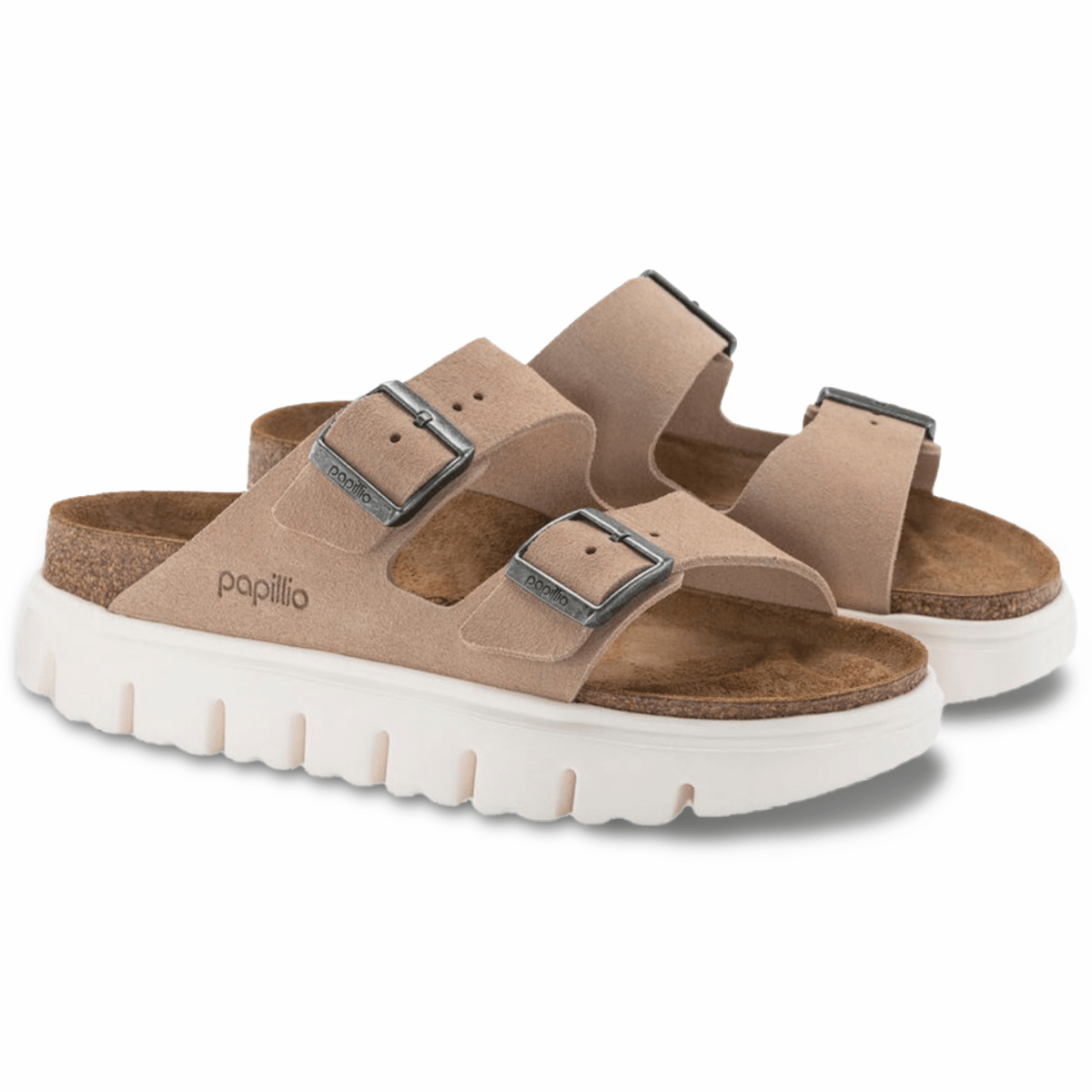 Birkenstock Women's Arizona Chunky Warm Sand Suede - 9013629 - Tip Top Shoes of New York
