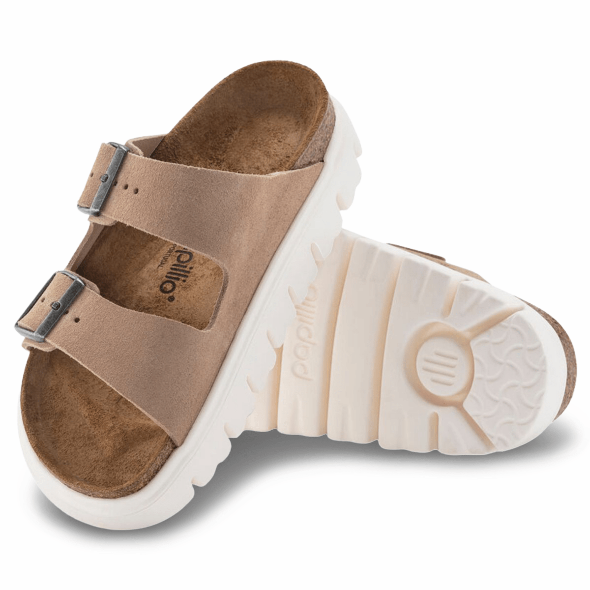 Birkenstock Women's Arizona Chunky Warm Sand Suede - 9013629 - Tip Top Shoes of New York