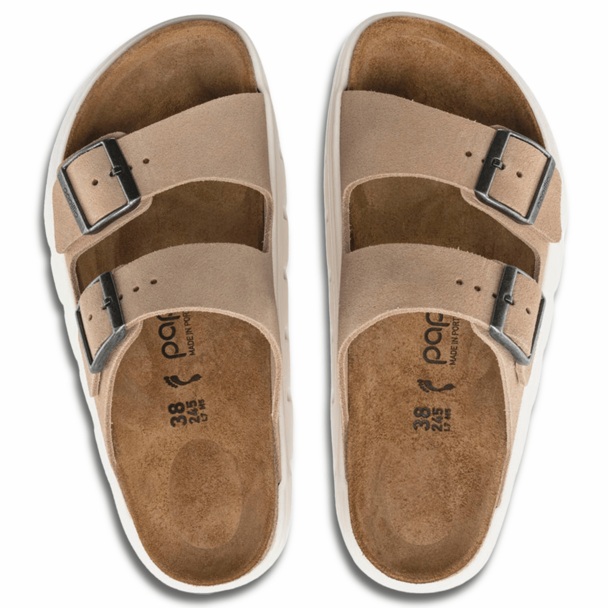Birkenstock Women's Arizona Chunky Warm Sand Suede - 9013629 - Tip Top Shoes of New York