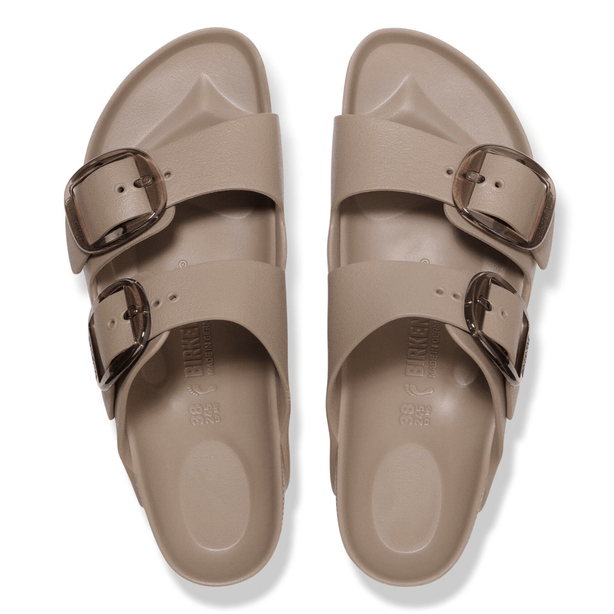 Birkenstock Women's Arizona EVA Big Buckle Grey Taupe - 9028859 - Tip Top Shoes of New York