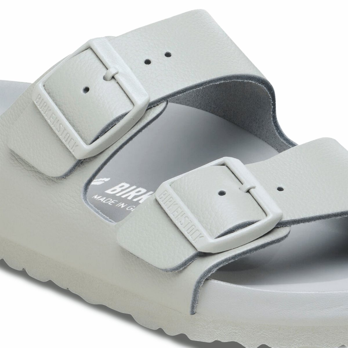 Birkenstock Women's Arizona Exquisite Mineral Grey Leather - 9013736 - Tip Top Shoes of New York
