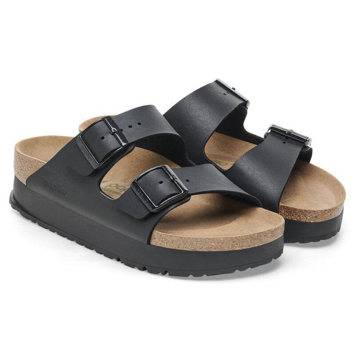 Birkenstock Women's Arizona Flex Platform Birko - Flor Black - 9016524 - Tip Top Shoes of New York