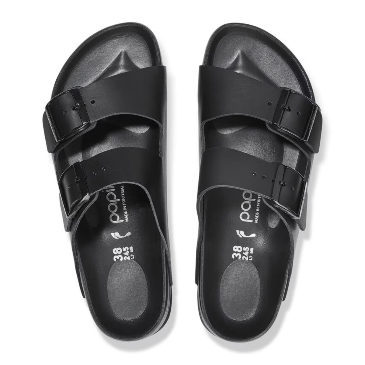 Birkenstock Women's Arizona Flex Platform Leather Black - 9023521 - Tip Top Shoes of New York