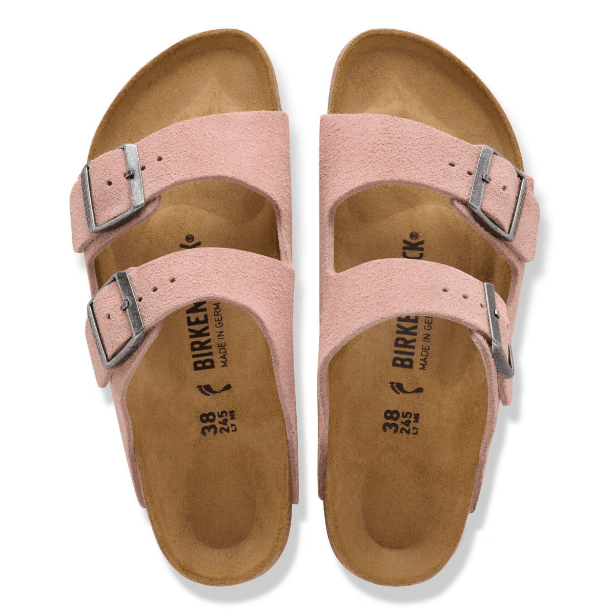 Birkenstock Women's Arizona Pink Clay Suede - 9028719 - Tip Top Shoes of New York
